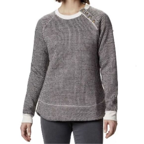 Columbia NWT sz XXL houndstooth Chillin sweater - Picture 1 of 10
